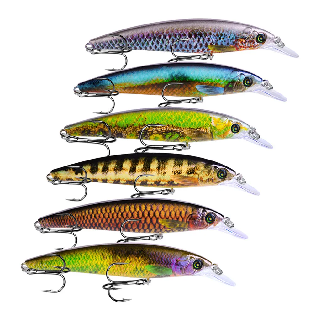 New DW1140 Fishing Lures Crank Bait Hooks Bass Crankbaits Tackle Sinking Popper Bait Material Minoxidil Soft Lure W3046