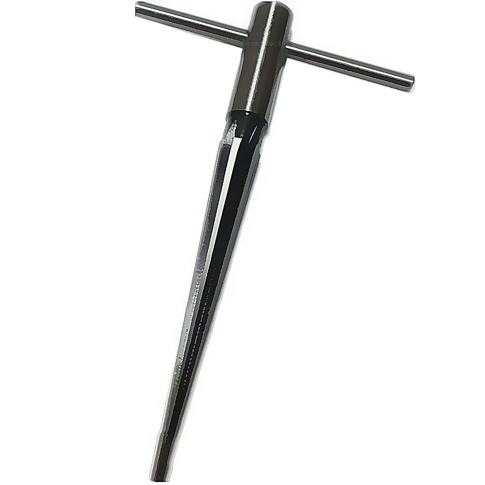 Hand Held Taper Reamer 1/8" To 1/2" Hand-Held Tool 1/8-1/2(3.18-12.7mm) 1:10 T Handle Hole Pipe Chaser Reaming | Инструменты