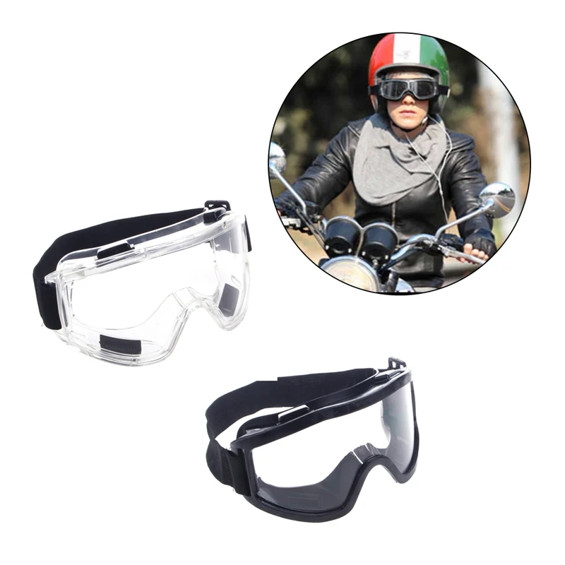 Safety Goggles Ski Snowboard Motorcycle Eyewear Glasses Eye Protection