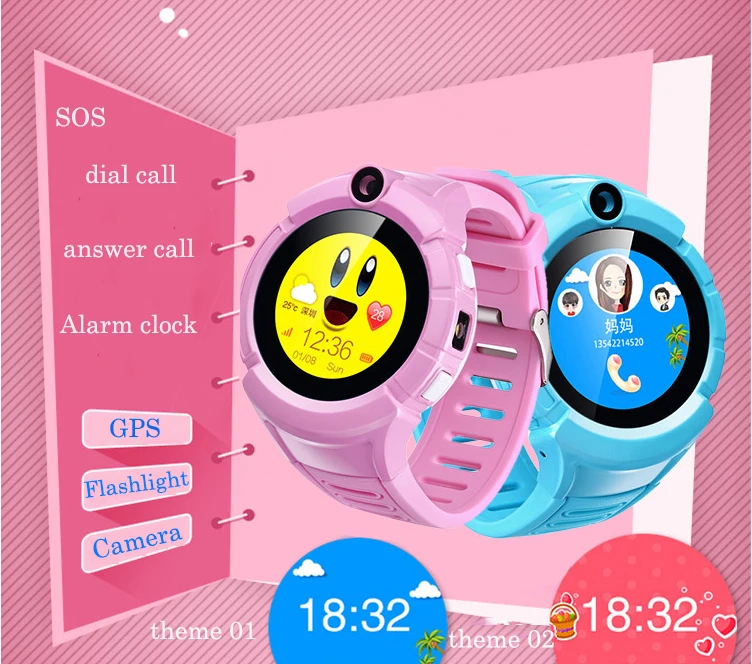 Q360 Дети GPS Смарт часы телефон с камерой VM50 расположение ребенок сенсорный smartwatch