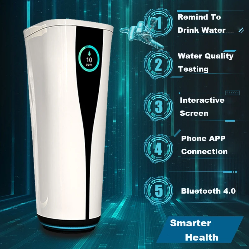 Smarter App Health Wireless charging Thermos Bottles Insulation Mug