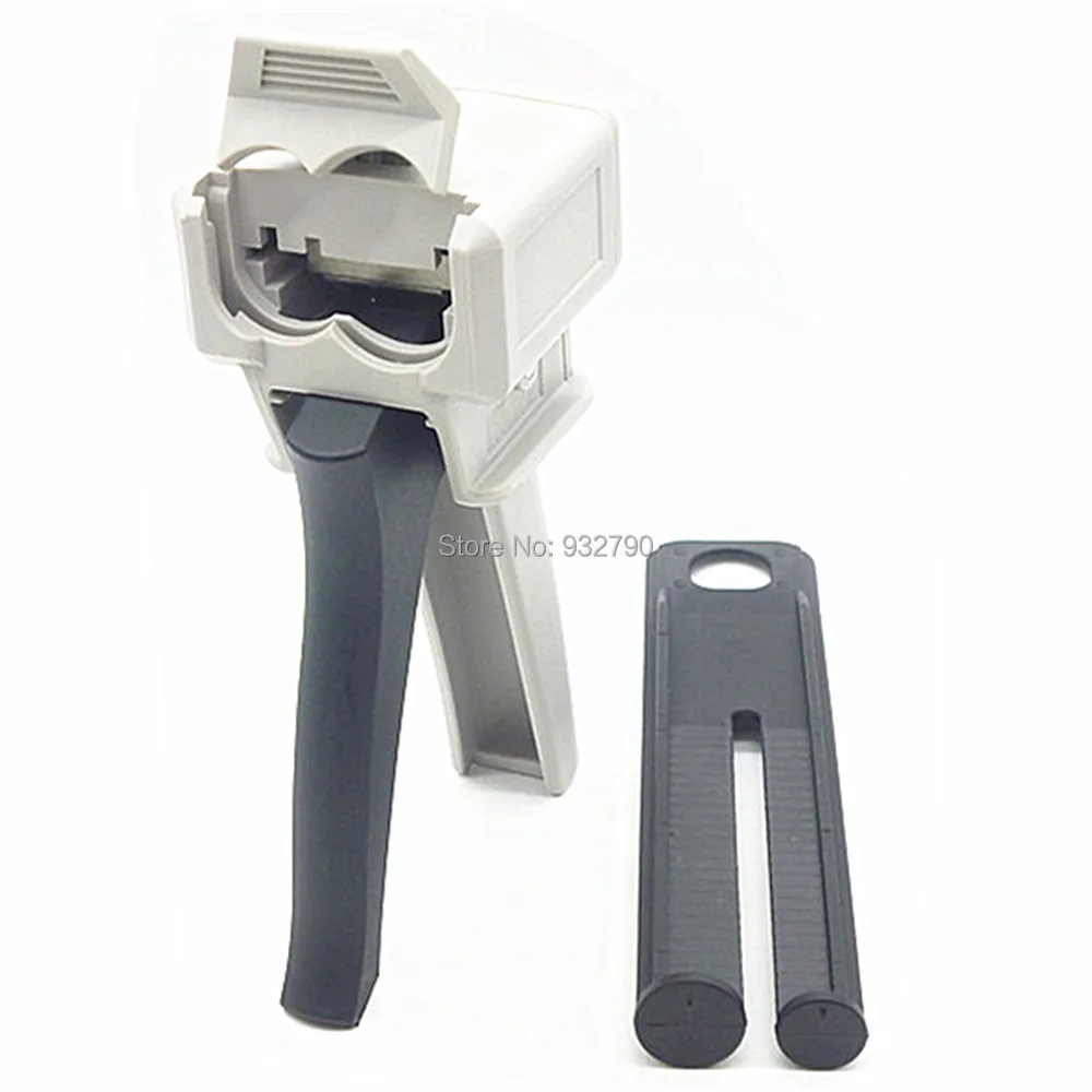

AB Glue Cartridge 2: 1 1: 1 Universal 50ml Handheld Manual Dispense Gun AB Epoxy Gun Cartridge Disposable Dual Glue Mixing Tool