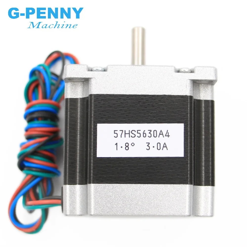 Шаговый двигатель с ЧПУ 57x56 NEMA 23 шаговый 3A 1 26n. m 180Oz in для фрезерного станка