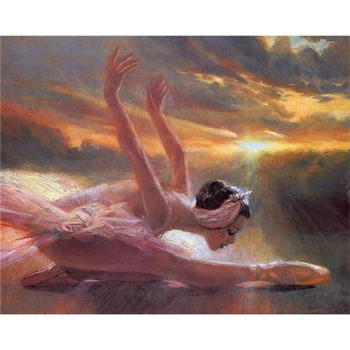 

Sale Diamond Painting Characters Ballerina Needlework Cross Stitch Kits Rhinestone Diamond Mosaic Diamond Embroidery K268