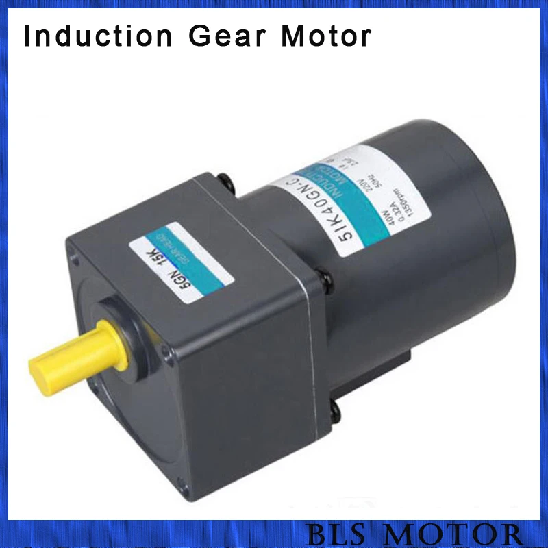 Мотор редуктор переменного тока 40 Вт однофазный 220 В|motor single phase|ac gear motorgear motor ac |