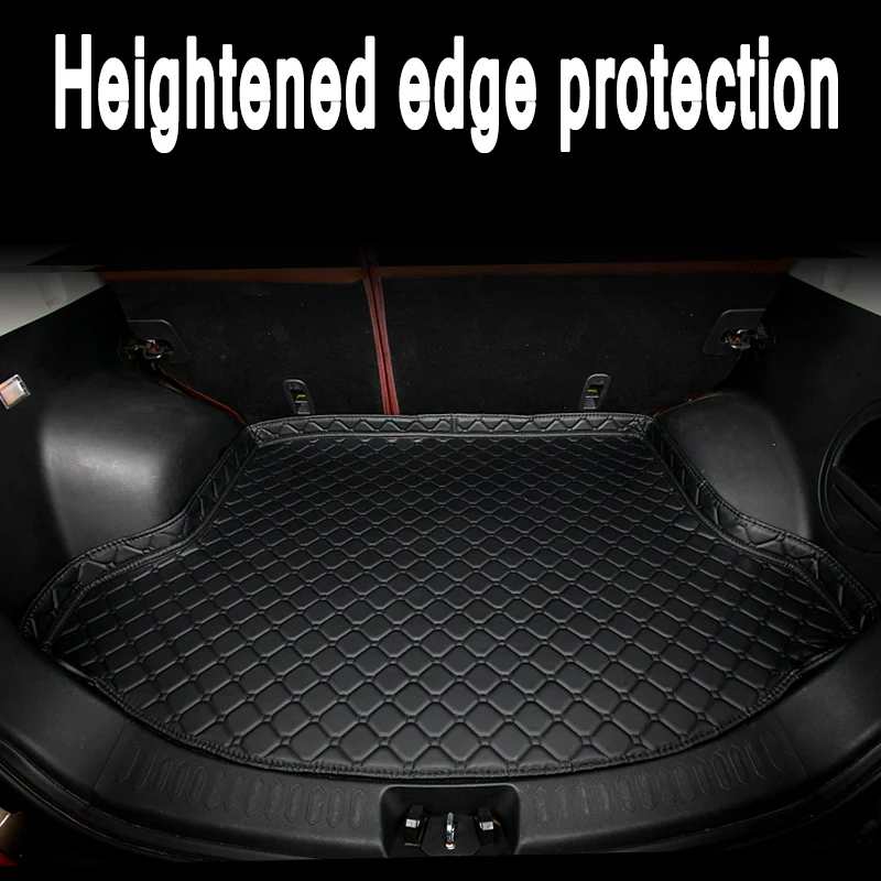 

CARFUNNY Custom fit car Trunk mats special for BMW X5 E70 F15 Leather heavy duty 5D rugs carpet floor liners (2006-now)