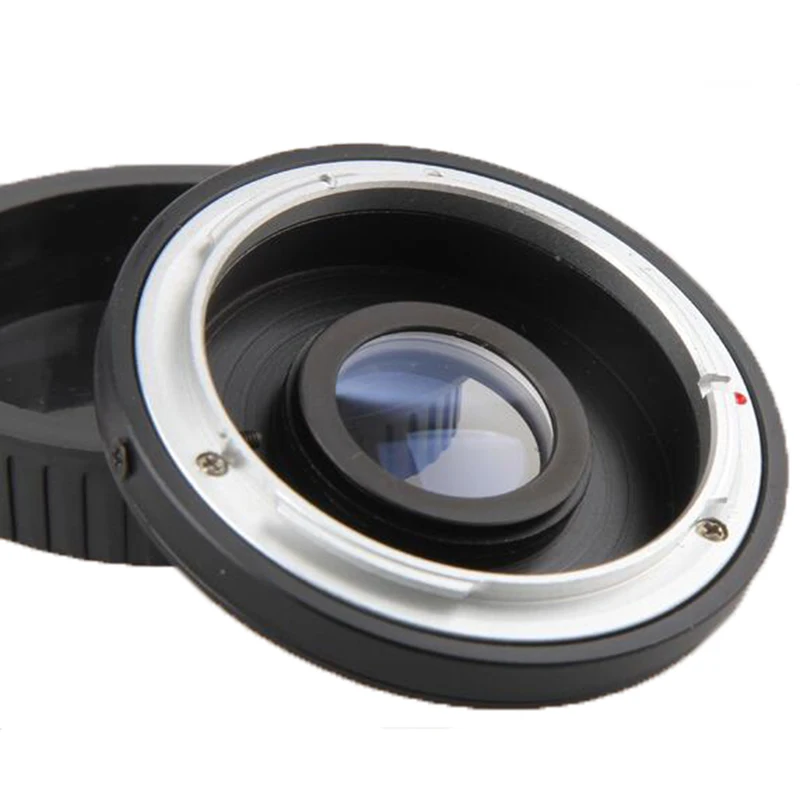 FD-EOS camera adapter ring with glass
