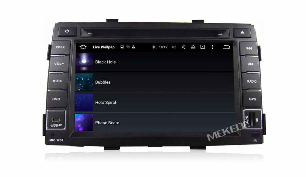 MEKEDE четырехъядерный процессор 2 Гб ОЗУ Android 7,1 Автомобильный gps dvd-плеер для kia Sorento 2009 2010 2011 2012 inlcuding 4G LTE wifi BT Радио Аудио