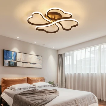 

Modern LED Chandelier Acrylic Lamps Living Room Bedroom Study Chandelier Ceiling Lamps Lamparas de techo Home Lighting Fixtures