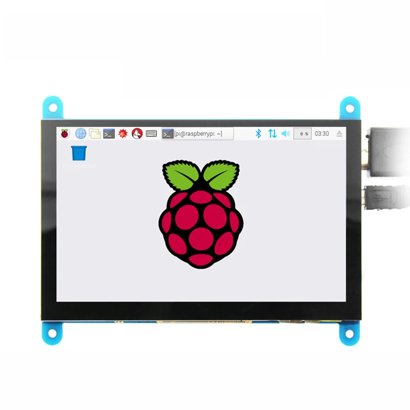 

5 Inch 800x480 HDMI 5 Point Touch Capacitive LCD Screen with OSD Menu for Raspberry Pi 3 B+ / PC / Microsoft Xbox360 / SONY PS4