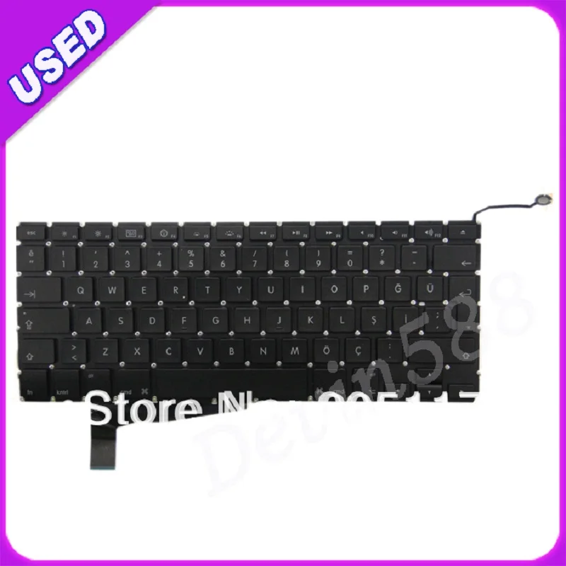 

FOR Macbook Pro A1286 Turkish keyboard for year of 2008 ,ONE YEAR WARRANTY !