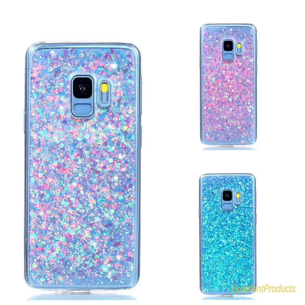 Для samsung Galaxy S9 чехол Роскошные Стразы с блестками Звезда телефонные чехлы