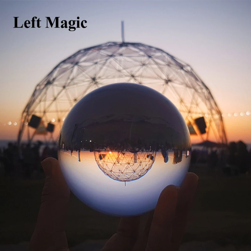 

70 mm Acrylic Contact Juggling Ball Magic Tricks Crystal Ultra Clear 100% Acrylic Ball Manipulation Juggling balls for party