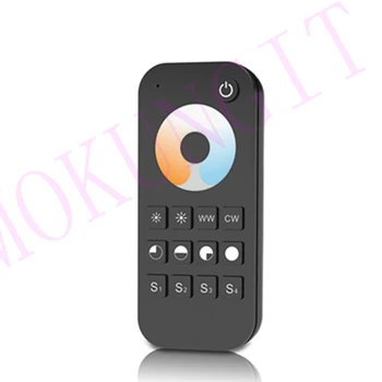 

2.4G Color Temperature Remote Control RT2 1 zone high sensitive touch color ring color temperature remote controller RT2