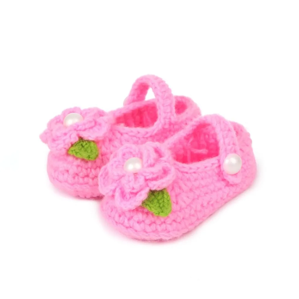 Милая мягкая обувь для маленьких мальчиков и девочек; новая детская обувь; ручная работа; цветная обувь для младенцев с цветами; 11 см