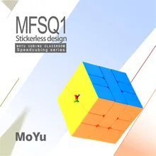Moyu 3x3 кубик рубика Cubing класс SQ1 магический куб 3 слоя Скорость Куб пазл игрушки для детей подарок игрушка