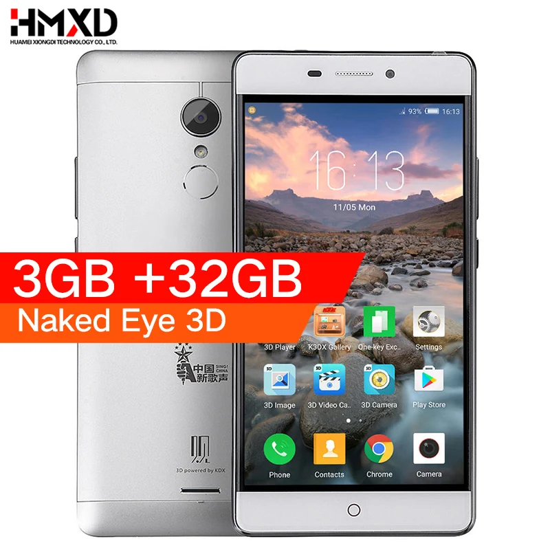 Оригинальный ZTE V5 K3DX V5G 3 ГБ + 32 смартфон 5 &quotFHD 3000 мАч MSM8952 Восьмиядерный 13mp