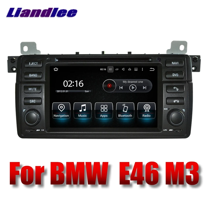 Top Liandlee Car Multimedia Player NAVI For BMW 3 Series E46 M3 1997~2006 With DVD BT Car Radio Stereo GPS Navigation Touch Screen 1