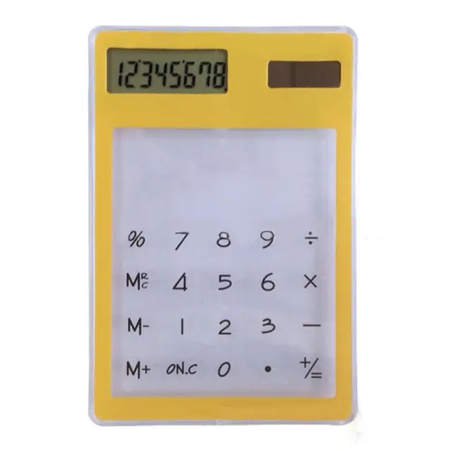 touch screen calculator watch