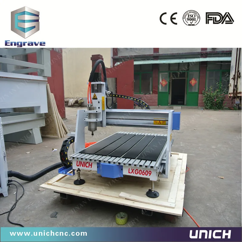 

New model high steady 2D 3D 6090   cnc lathe machine