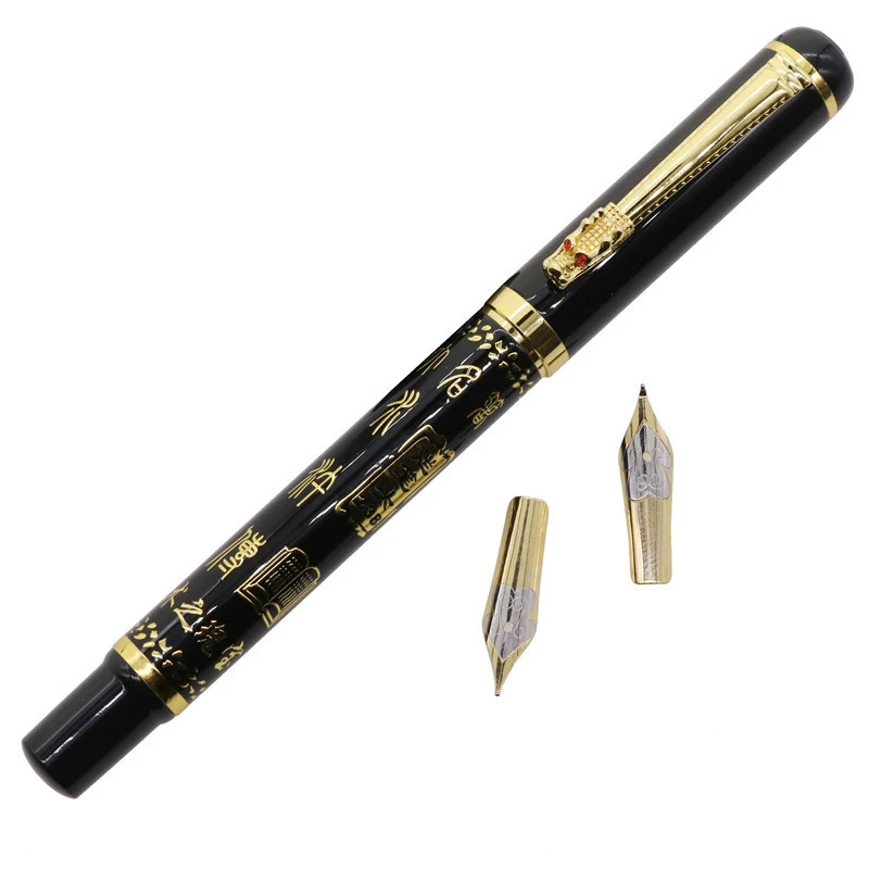 Fountain Pen Chinese Ancient History Of The Three Kingdoms Free Gift 2 Pen Tip 0.8-1.0mm Fountain Pen Chinese Ancient History Of The Three Kingdoms Free Gift 2 Pen Tip 0.8-1.0mm