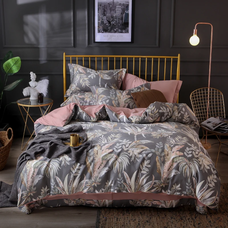 Luxury 100 Egyptian Cotton Twin Bedding Sets Duvet Cover Bed Flat