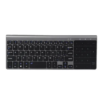 

2.4G Wireless Mini Keyboard with Touchpad and Numeric Keypad for PC Windows, Laptop, Ios Pad, Smart TV, HTPC, IPTV, Android Box