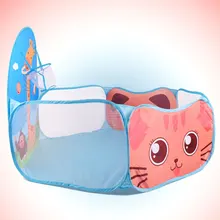 Домашняя игровая палатка с океаническим мячом, игра в складной бассейн для детей, детские игрушки