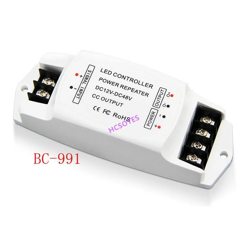 BC-991; DC12-48V вход; 350mA/CH* 1 или 700mA/CH* 1 или 1050mA/CH* 1 или 2400mA/CH* 1 выход; Светодиодный повторитель постоянного тока 1CH