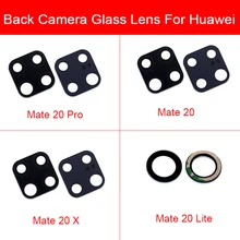 Объектив задней камеры для huawei mate 20 Pro Lite 20X задняя камера стеклянная крышка защита объектива Рамка модуля держатель запасные части