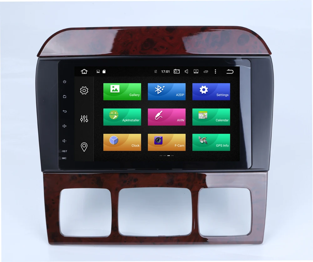 Excellent 8"Android 9.0 Car DVD GPS player For Mercedes Benz S-Class W220 W215 S280 S320 S400 S500 Radio Octa Core 4GB+64G Navigation DAB+ 2