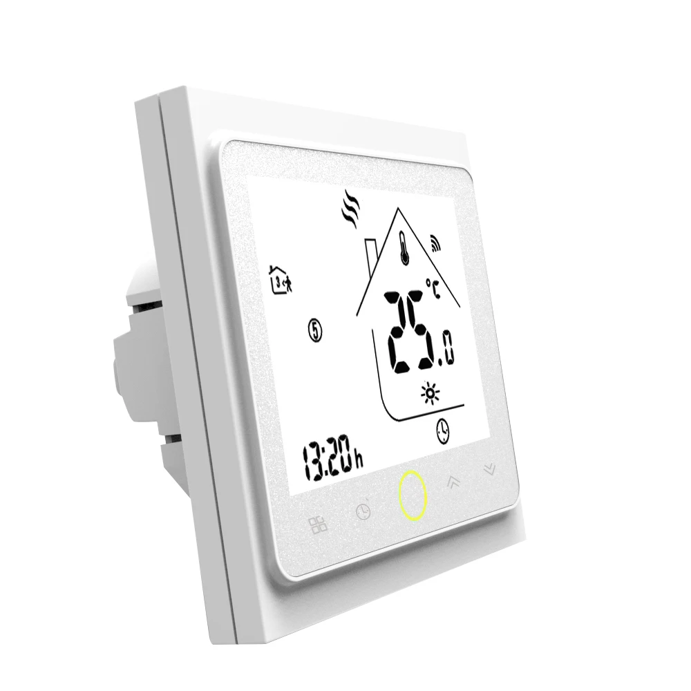 Wifi термостат с сенсорным ЖК дисплей программируемый экономии энергии Smart температура контроллер для электрического подогрева пола