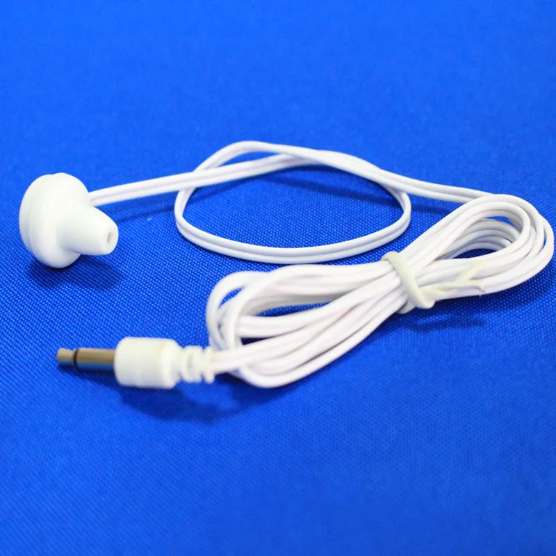 Linhuipad Wholesale 500pcs Single Mini Earbud Mono Earphone Disposable