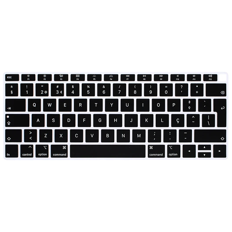 Чехол с клавиатурой из силикона для нового MacBook Air 13 A1932 2018|Чехлы клавиатуры| |
