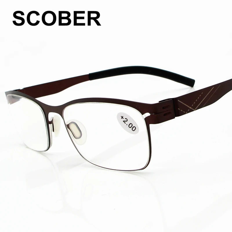 

High End Computer Worker's Reading Glasses Men Women Anti-fatigue Anti-radiation Blue Light Proof Presbyopia Eyeglasses R115