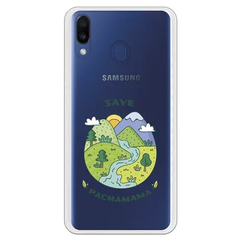 

Stand case costume drawing Save Pachamama WP003 for Samsung Galaxy M20