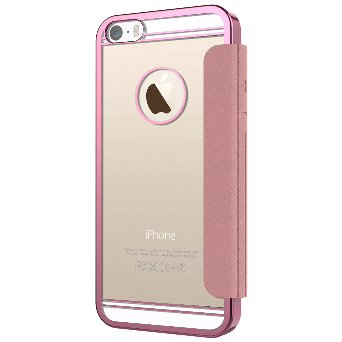 Роскошный зеркальный чехол кошелек с откидной крышкой для Iphone 7 6 6s Plus TPU +