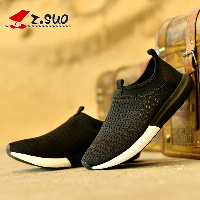 

Z . suo men's casual shoes, male the trend of the net fabric , low-top , breathable d network shoes