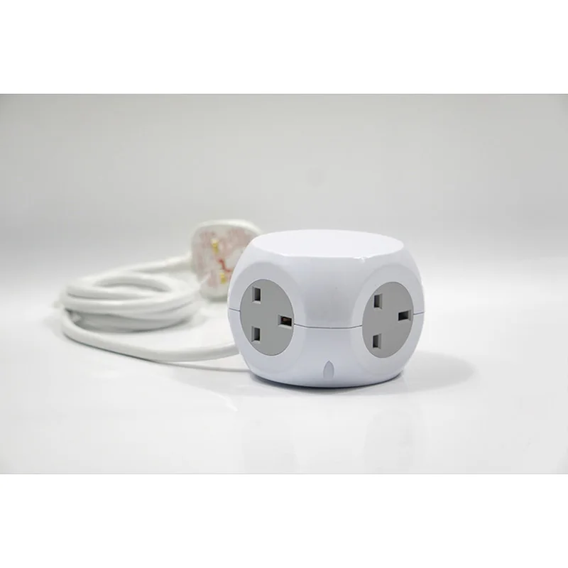 Умный дом внешний аккумулятор штепсельная вилка стандарта Великобритании 3 USB