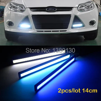 

2pcs Ultra-thin 6W 14CM COB Chip New Update 84 LED Daytime Running Light 100% Waterproof LED DRL Fog Car Lights Parking