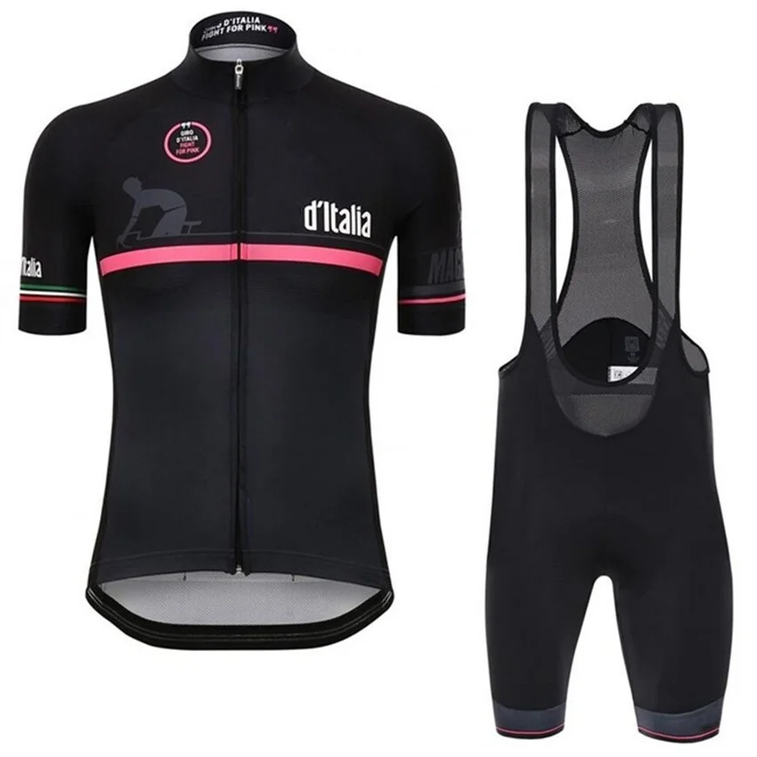 

fight for pink girod italia tour de italy cycling jerseys summer bike clothing MTB road Ropa Ciclismo Bicycle maillot bib shorts