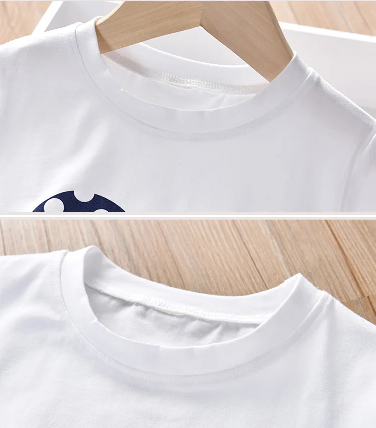 Humor Bear/Коллекция года, новые летние комплекты одежды для девочек Футболка с сердечком в Корейском стиле+ клетчатая юбка комплект из 2 предметов, одежда для маленьких девочек