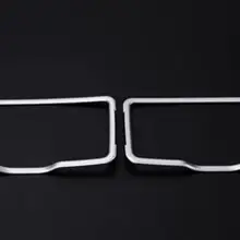 Хромированное зеркало для украшения салона автомобиля для Mercedes Benz A C CLA GLC GLE ML GLA класс аксессуар W205 X204