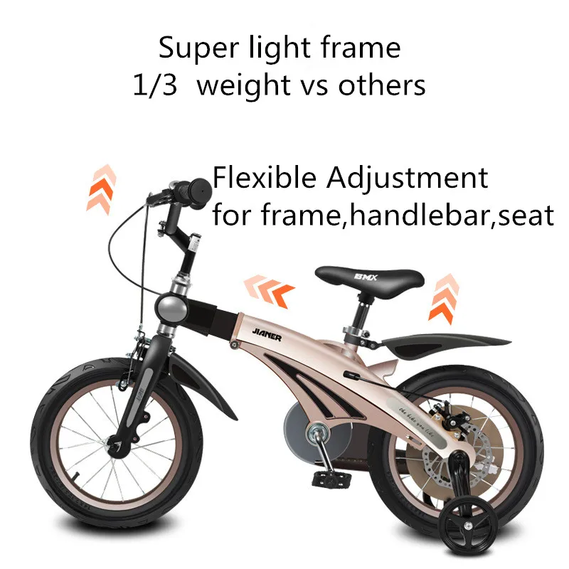 Балансировочный велосипед, горный велосипед, 12 дюймов, дорожный велосипед, толстый механический дисковый тормоз, гибкая регулируемая рама, для детей 2-11 лет, детский велосипед, игрушка# bike002