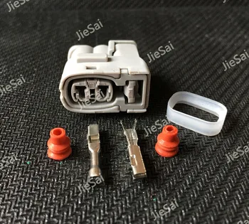 

2 Pin Automotive Connector Female With Terminals And Rubber Seals