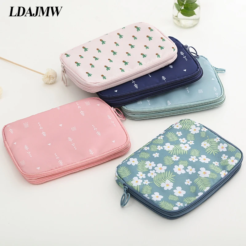 

Shockproof Travel Passport Storage Bag Multifunction Digital USB Cable Charger Earphone Pouch Storage Organizer Bag Case