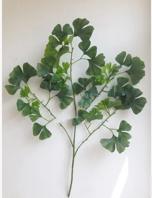 Artificial Flowers High quality simulation of Ginkgo biloba leaves of autumn leaves and branches decorative false Artificial Flowers High quality simulation of Ginkgo biloba leaves of autumn leaves and branches decorative false