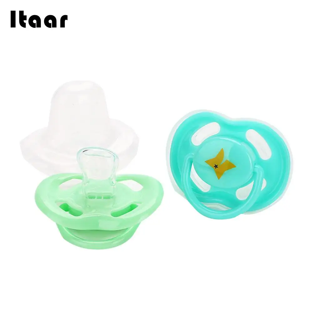 Baby Nipple Noctilucan Infant Nipple 2 Pcs/Set Pacifier Newborn Nipple