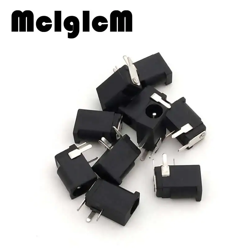 

10pcs DC Power Supply Female Jack Socket 3.5 x 1.3mm Barrel-Type PCB Mount