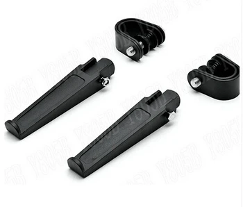 

Motorcycle Engine Guard Foot Pegs + Clamps For Motorcycle Street Bike Dual Sport Bike Chopper Custom Cruisers Motorcycle Bike